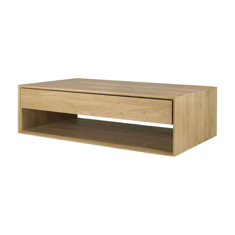 Nordic Oak One Drawer Coffee Table