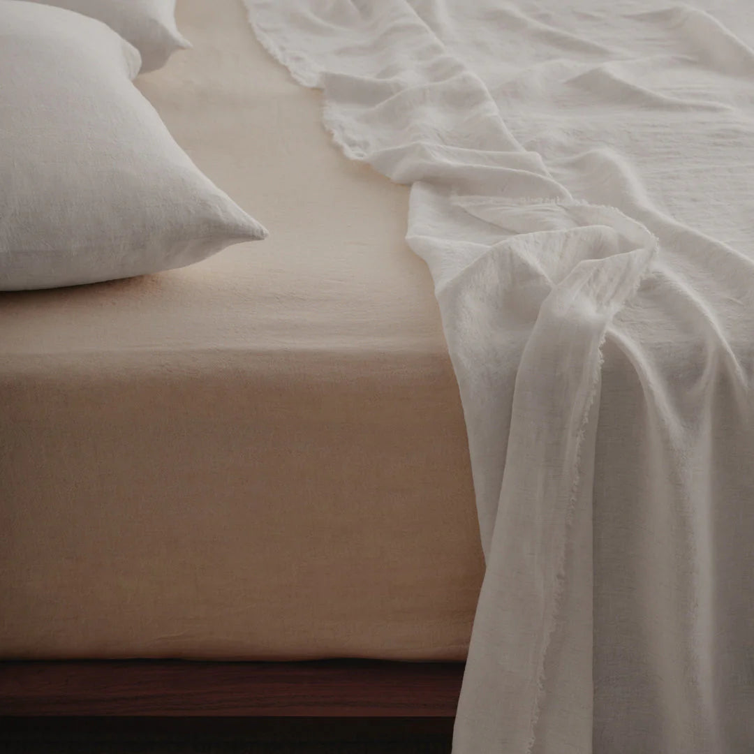 Basix Linen Pillowcase - Petra