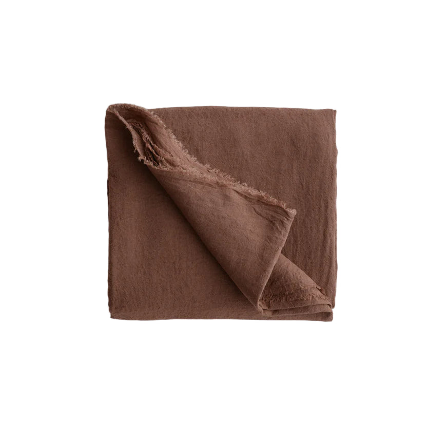 Flocca Linen Duvet Cover - Moro