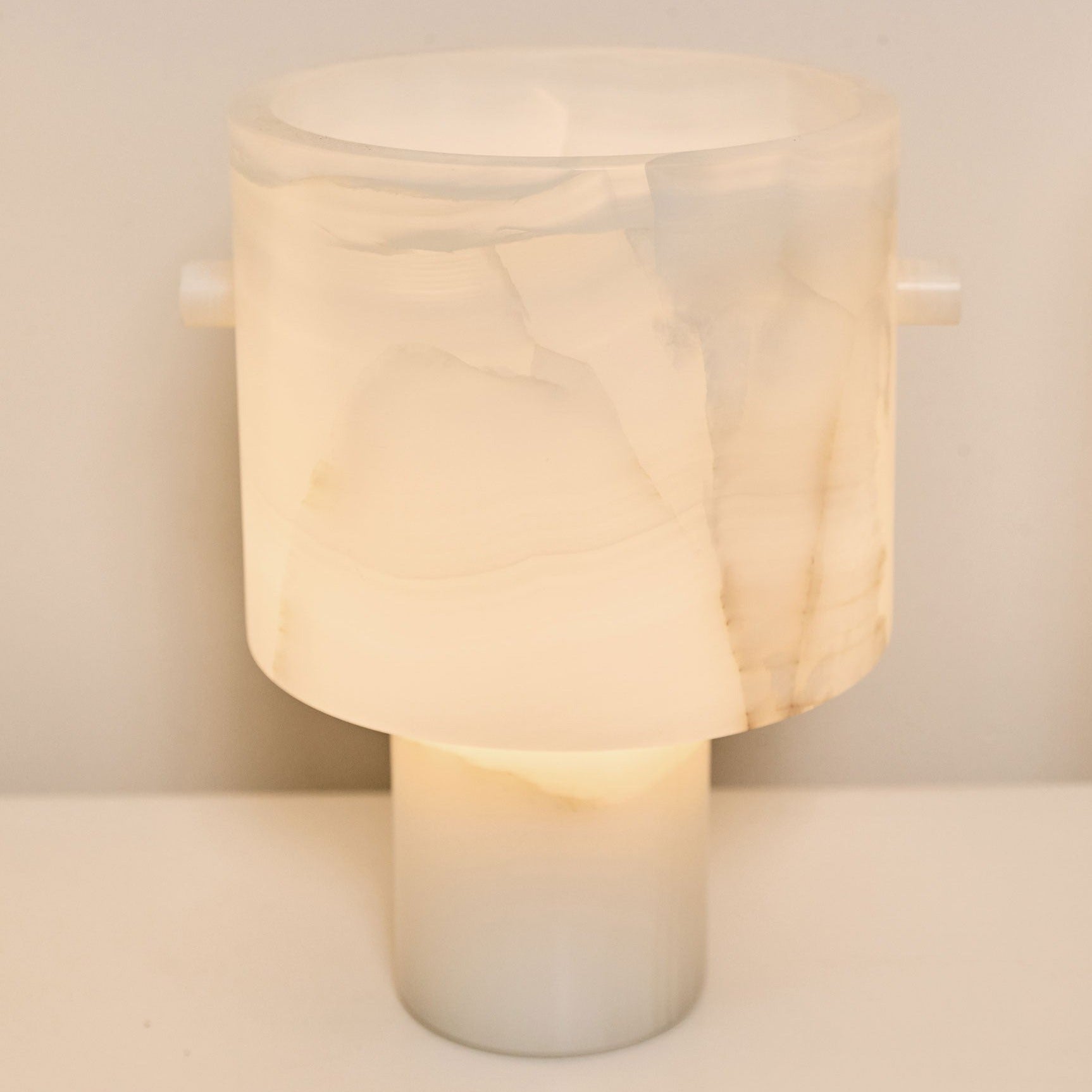 Onyx Stone Insert Lamp