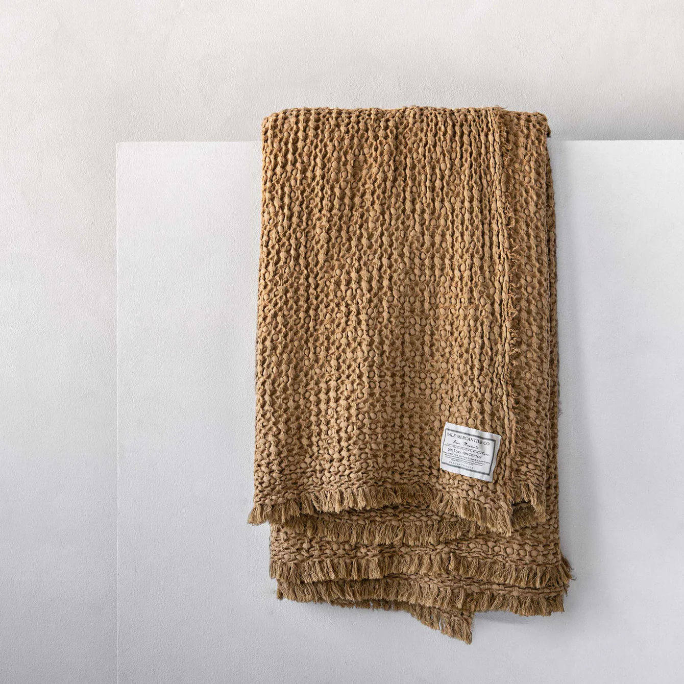 Flocca Linen Blanket - Russo