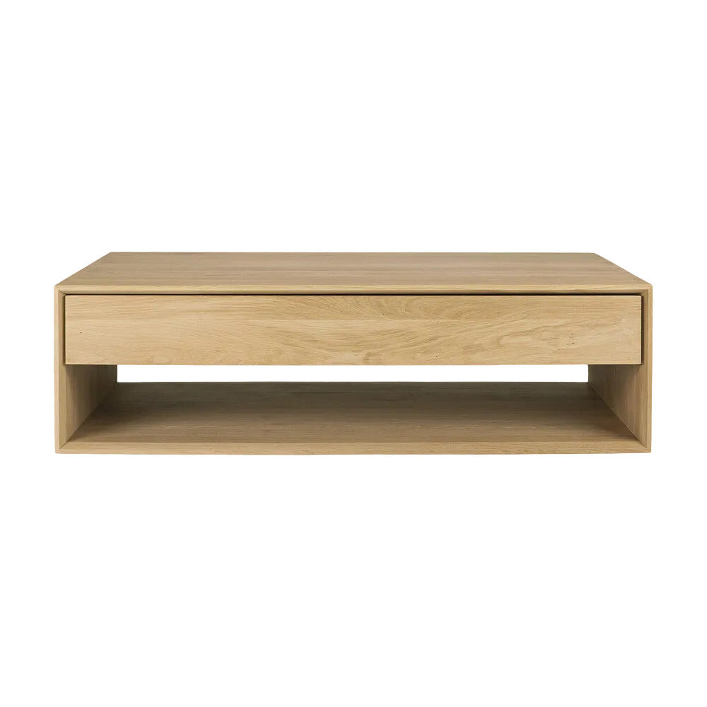 Nordic Oak One Drawer Coffee Table