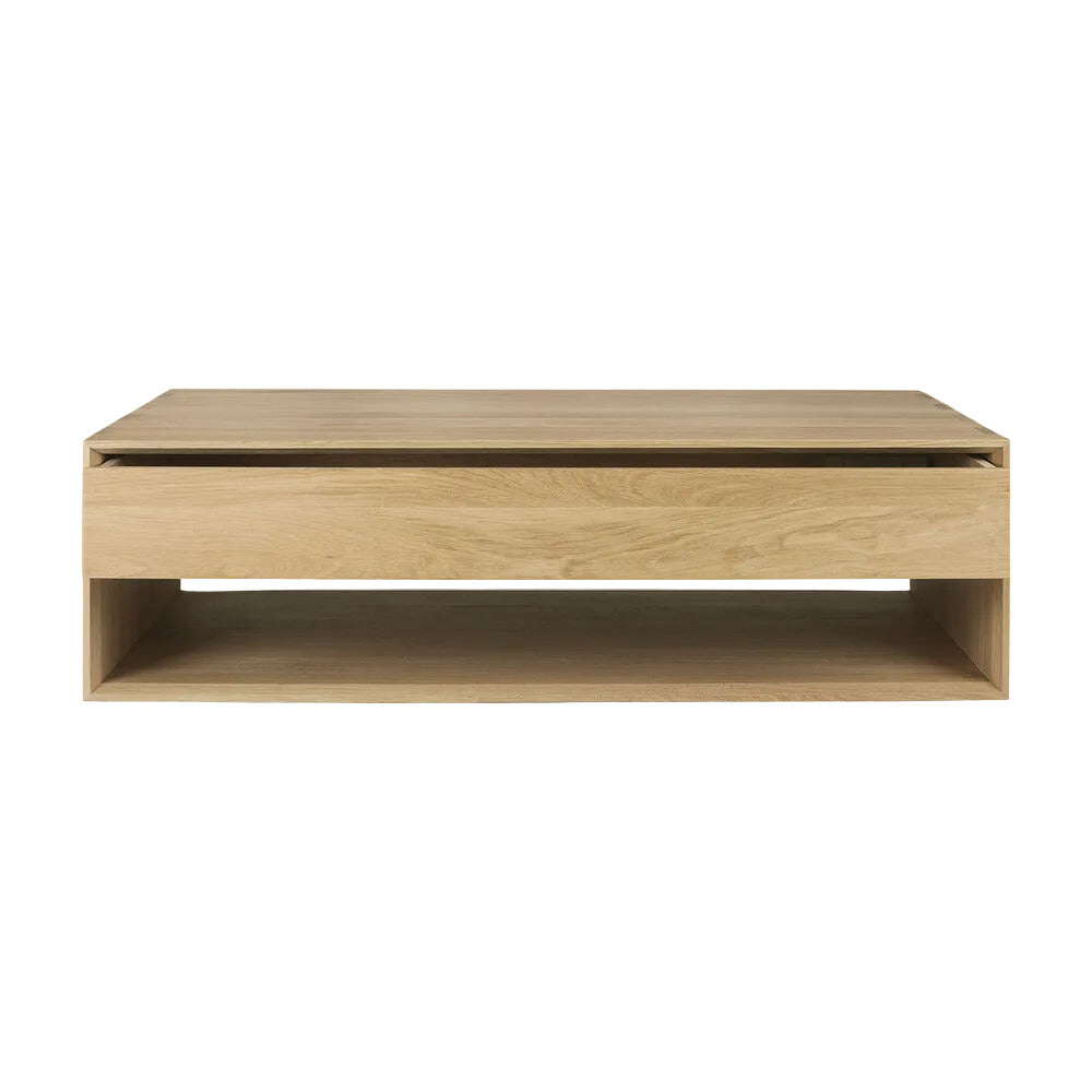 Nordic Oak One Drawer Coffee Table