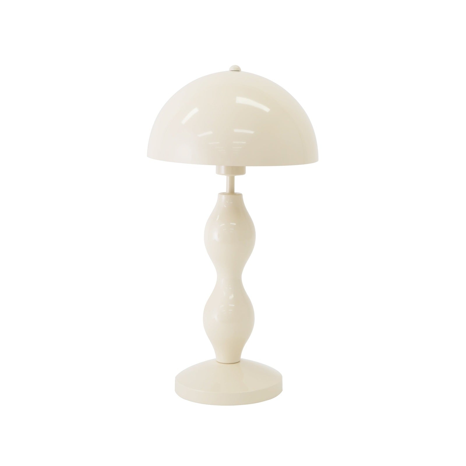 Curved Metal Table Lamp